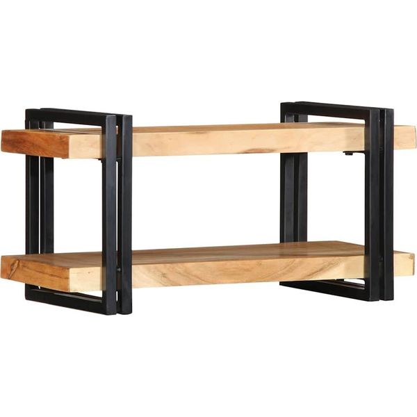 Syfax™ Mensola Da Parete 70X33X35 Cm Legno Massello Di Acacia-image