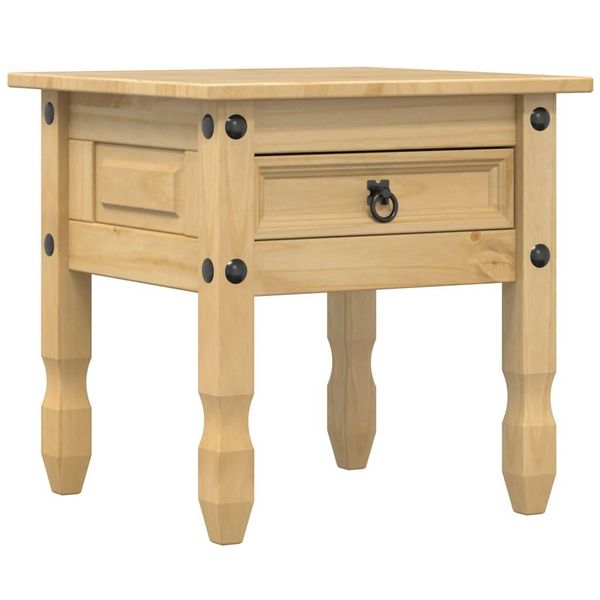 Syfax™ Tavolino 50X50X50 Cm In Legno Massello Di Pino-image