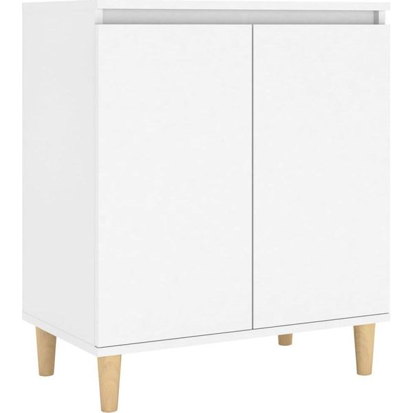 Syfax™ Credenza Bianca 103,5X35X70 Cm In Legno Multistrato-image