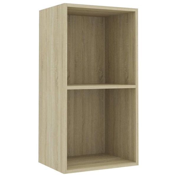 Syfax™ Libreria 5 Ripiani Rovere Sonoma 40X30X76,5Cm Legno Multistrato-image