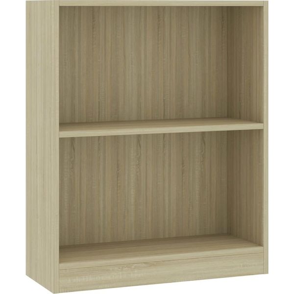 Syfax™ Libreria Rovere Sonoma 60X24X76 Cm In Legno Multistrato-image