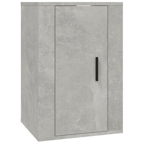 Syfax™ Mobile Porta Tv A Parete Grigio Cemento 40X34,5X60 Cm-image
