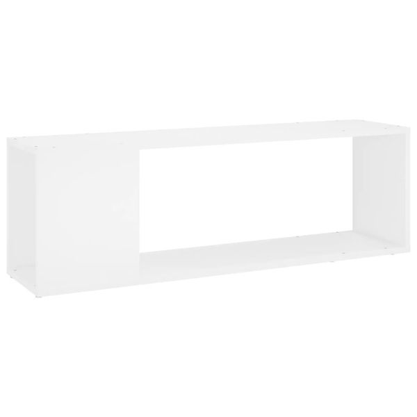 Syfax™ Mobile Porta Tv Bianco 100X24X32 Cm In Legno Multistrato-image
