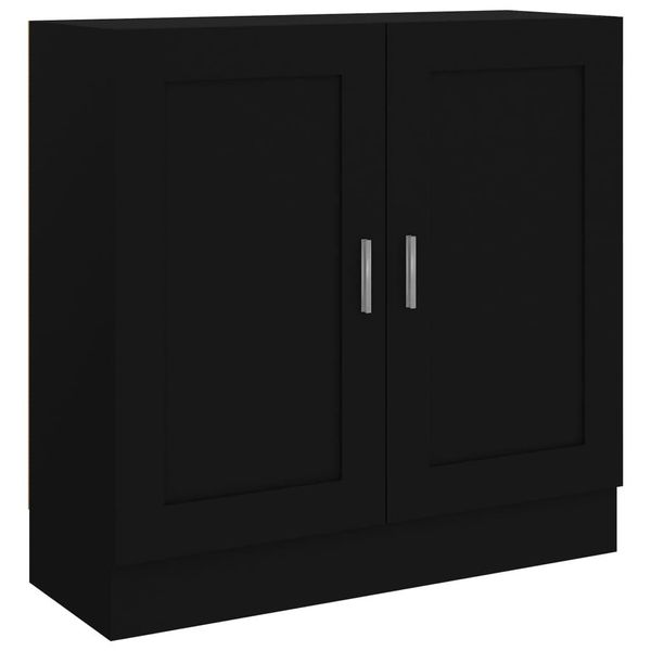 Syfax™ Libreria Nera 82,5X30,5X80 Cm In Legno Multistrato-image