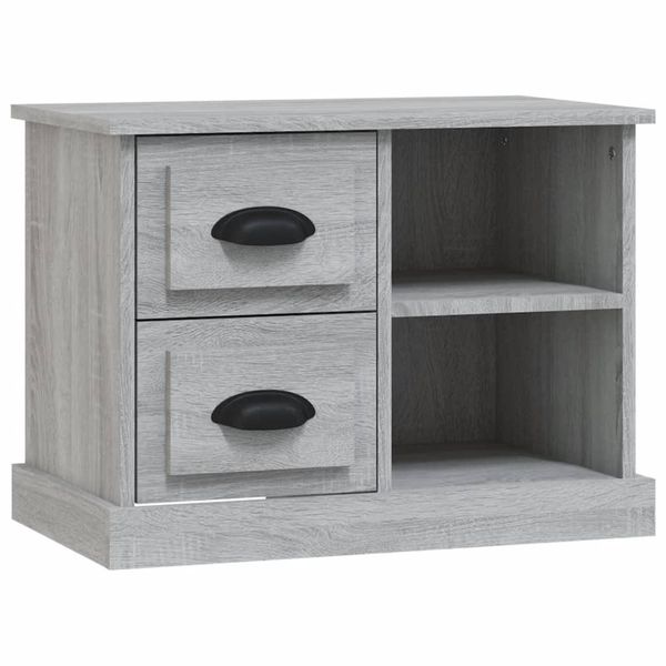 Syfax™ Comodino Grigio Sonoma 60X35,5X45 Cm-image