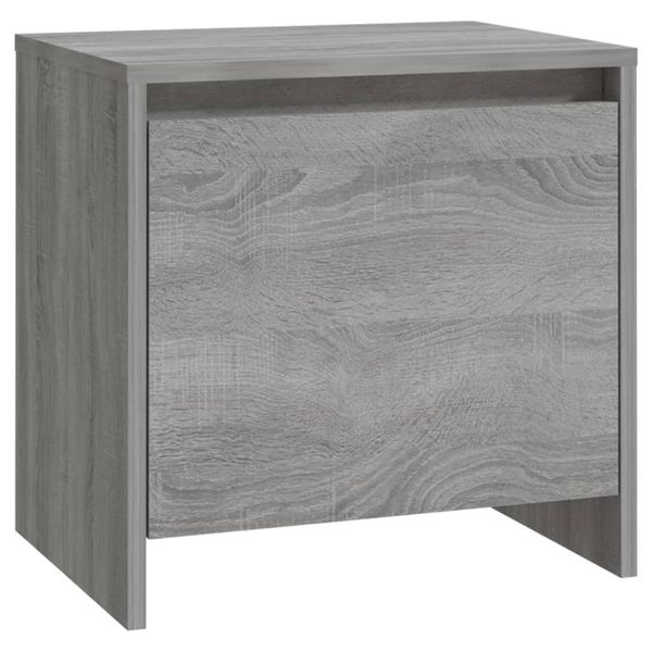 Syfax™ Comodino Grigio Sonoma 45X34X44,5 Cm In Truciolato-image