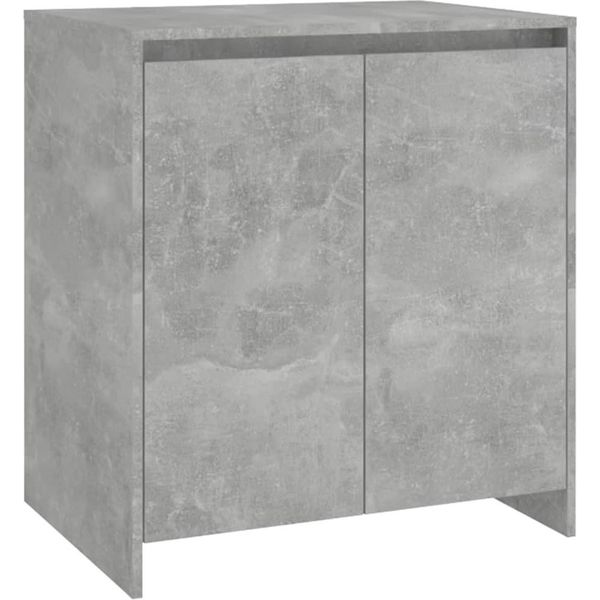 Syfax™ Credenza Grigio Cemento 70X41X75 Cm In Legno Multistrato-image
