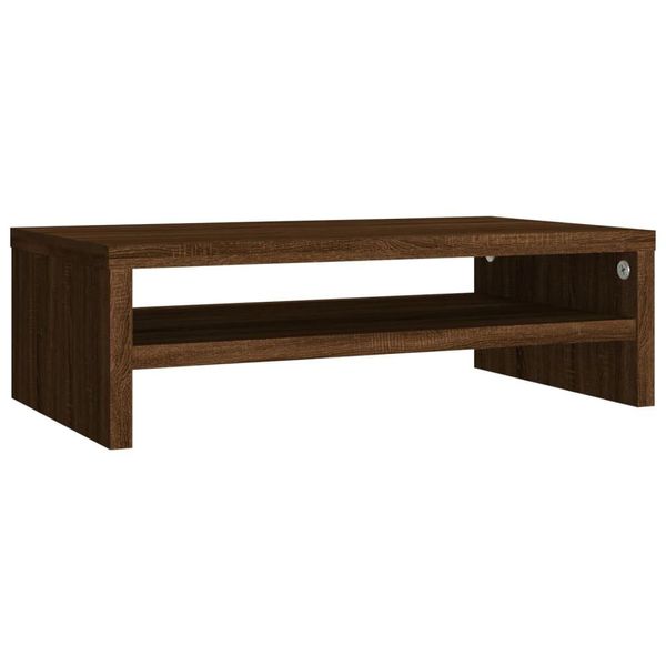 Syfax™ Supporto Monitor Rovere Marrone 42X24X13 Cm Legno Multistrato-image