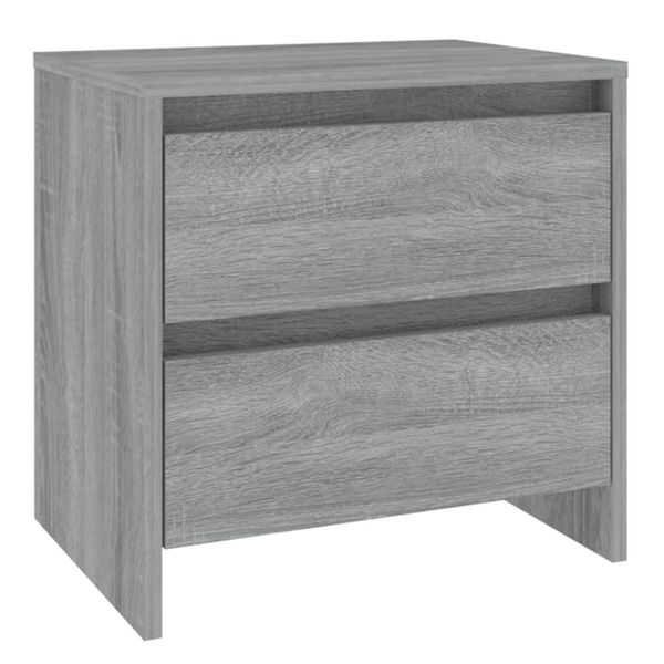 Syfax™ Comodino Grigio Sonoma 45X34,5X44,5 Cm In Truciolato-image