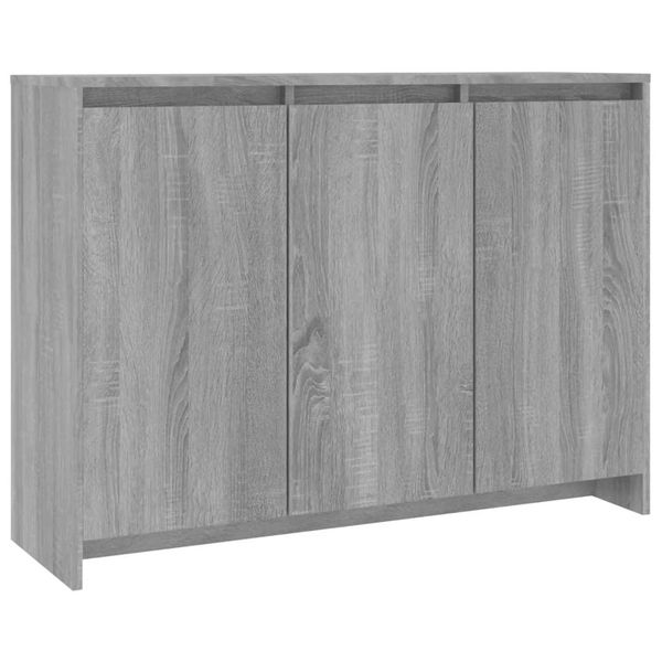 Syfax™ Credenza Grigio Sonoma 102X33X75 Cm In Truciolato-image