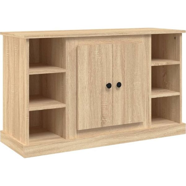 Syfax™ Credenza Rovere Sonoma 100X35,5X60 Cm In Legno Multistrato-image