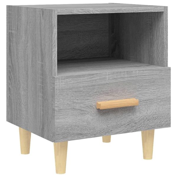 Syfax™ Comodino Grigio Sonoma 40X35X47 Cm-image