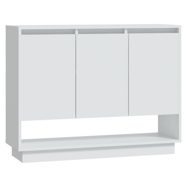 Syfax™ Credenza Bianca 97X31X75 Cm In Truciolato-image