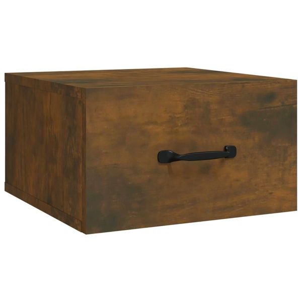 Syfax™ Comodino A Muro Rovere Fumo 35X35X20 Cm-image