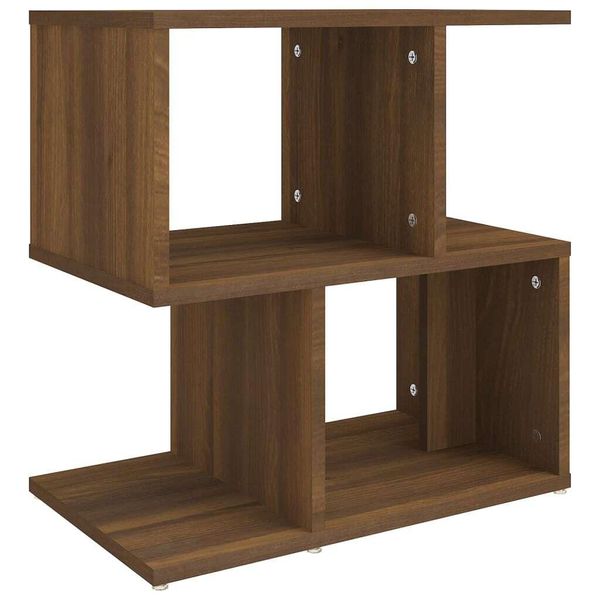 Syfax™ Comodino Rovere Marrone 50X30X51,5 Cm In Legno Multistrato-image