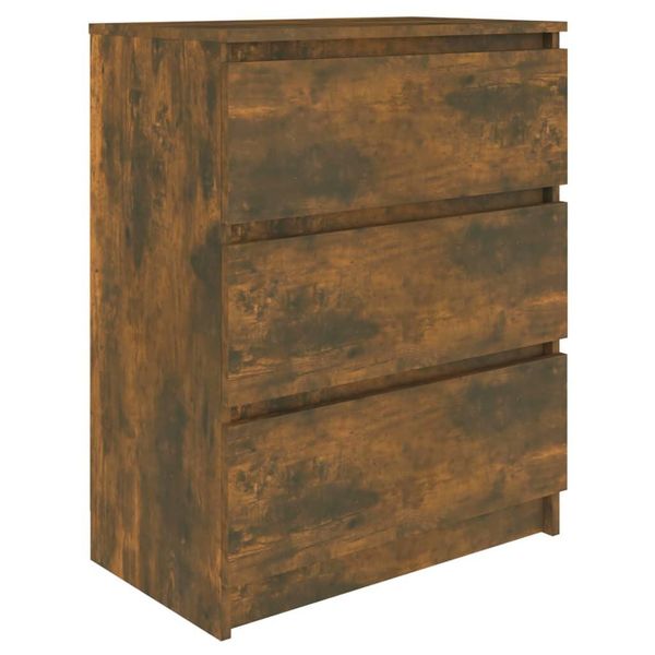 Syfax™ Credenza Rovere Fumo 60X35X76 Cm In Legno Multistrato-image