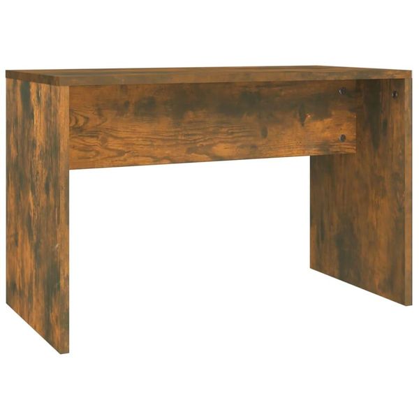 Syfax™ Sgabello Da Toeletta Rovere Fumo 70X35X45 Cm Legno Multistrato-image