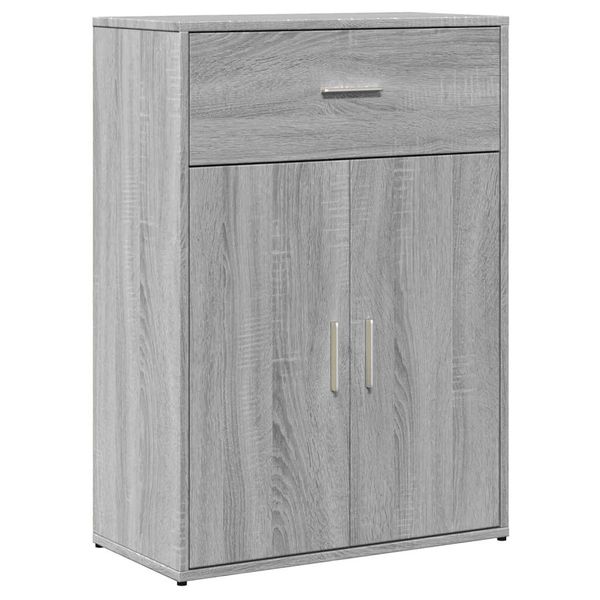 Syfax™ Credenza Grigio Sonoma 60X30X84 Cm In Legno Multistrato-image