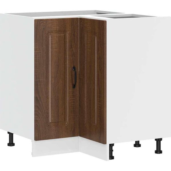 Syfax™ Mobile Base Ad Angolo Cucina Kalmar Rovere Marrone Truciolato-image