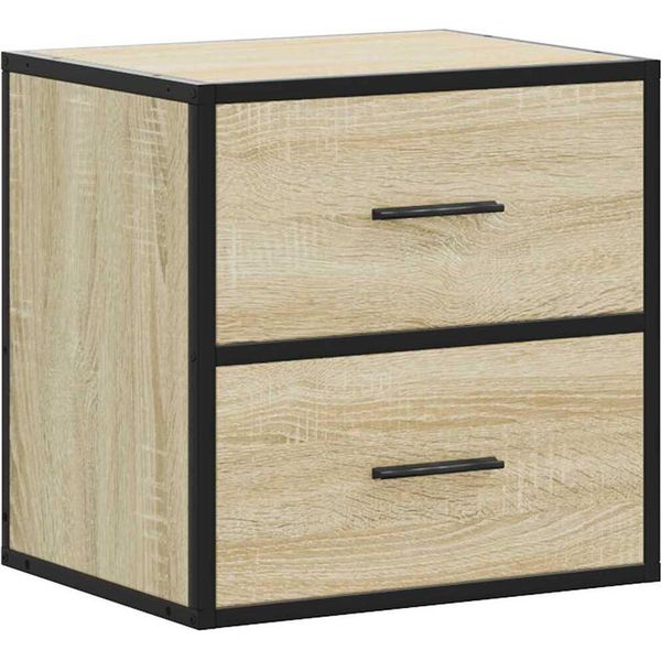 Syfax™ Comodino A Muro Rovere Sonoma 40X31X39,5 Cm-image