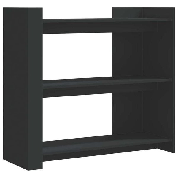 Syfax™ Tavolino Consolle Nero 100X35X90 Cm In Legno Multistrato-image