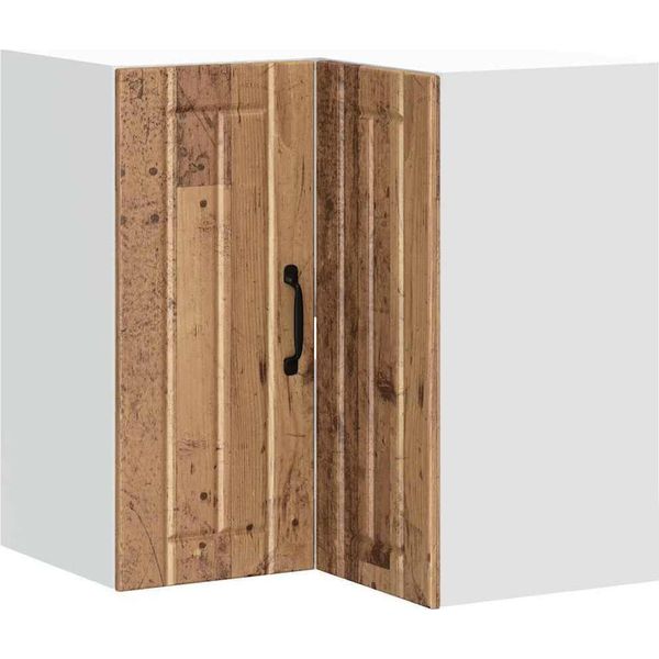 Syfax™ Pensile Da Cucina Ad Angolo Lucca Legno Antico In Truciolato-image