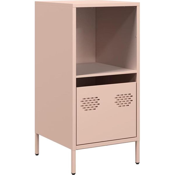Syfax™ Credenza Rosa 35X39X73,5 Cm In Acciaio Laminato A Freddo-image