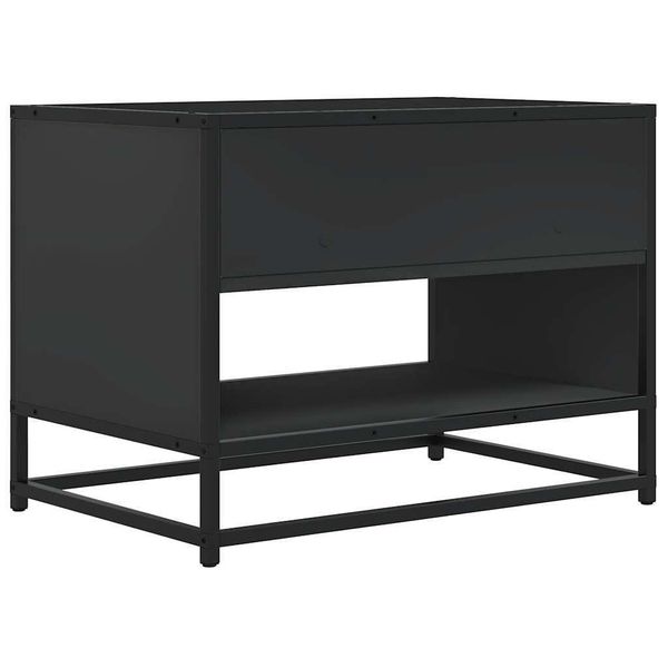 Syfax™ Mobile Porta Tv Nero 61X40X46 Cm In Truciolato E Metallo-image