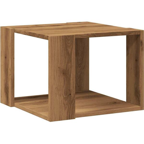 Syfax™ Tavolino Salotto Rovere Artigianale 40X40X30 Cm In Truciolato-image