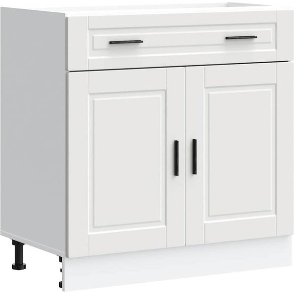 Syfax™ Base Da Cucina Porto Bianco In Legno Multistrato-image