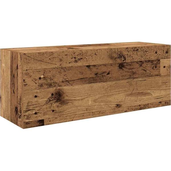 Syfax™ Mobile Da Bagno Legno Antico 80X25X30 Cm In Truciolato-image