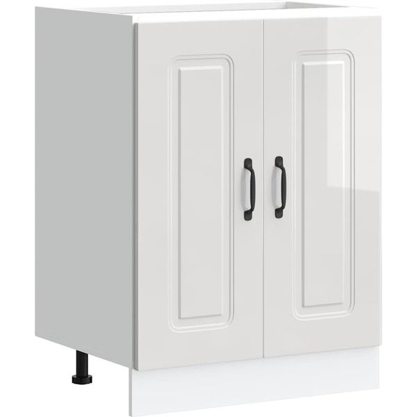 Syfax™ Mobile Base Lavello Kalmar Bianco Lucido 60X46X81,5 Cm-image