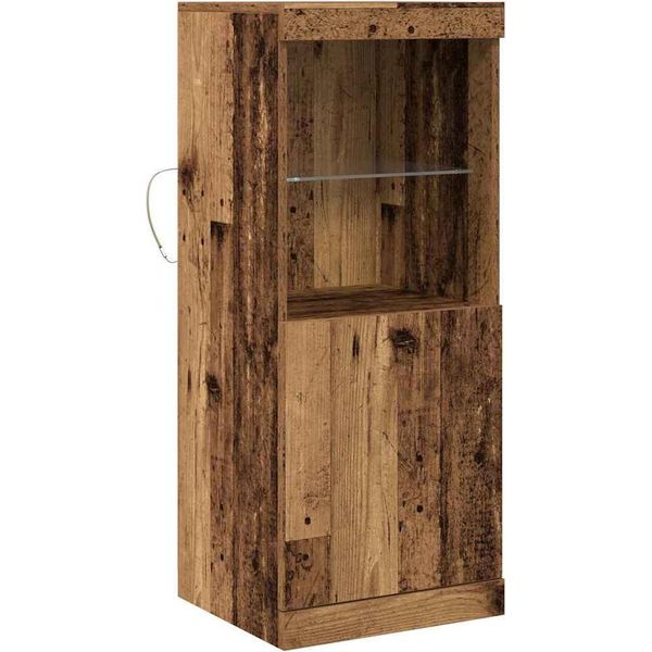 Syfax™ Madia Led Legno Vecchio 41 X 37 X 100 Cm Legno Multistrato-image