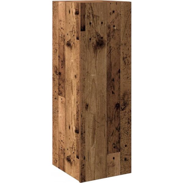 Syfax™ Mobile Tv Legno Antico 30,5X30X90 Cm In Legno Multistrato-image