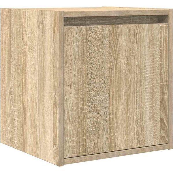 Syfax™ Comodino A Muro Rovere Sonoma 38X34X40 Cm-image