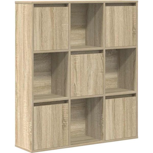 Syfax™ Libreria Rovere Sonoma 89X24X101,5 Cm In Legno Multistrato-image