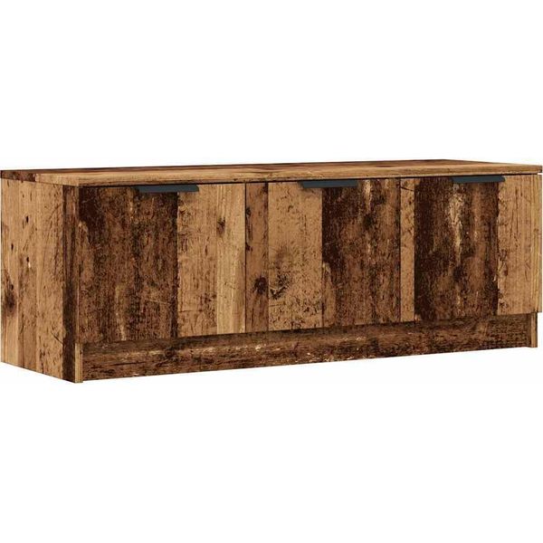 Syfax™ Mobile Porta Tv Legno Vecchio 102X35X36,5 Cm Legno Multistrato-image