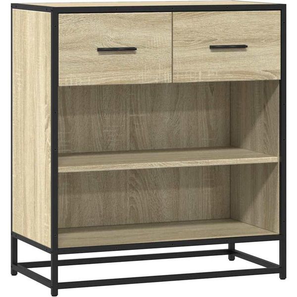 Syfax™ Credenza Rovere Sonoma 68X35X76 Cm In Legno Multistrato-image