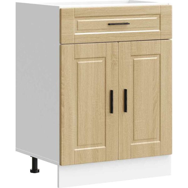 Syfax™ Base Da Cucina Porto Rovere Sonoma In Legno Multistrato-image