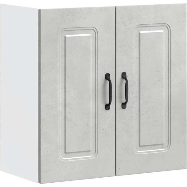Syfax™ Pensile Da Cucina Kalmar Grigio Cemento In Legno Multistrato-image
