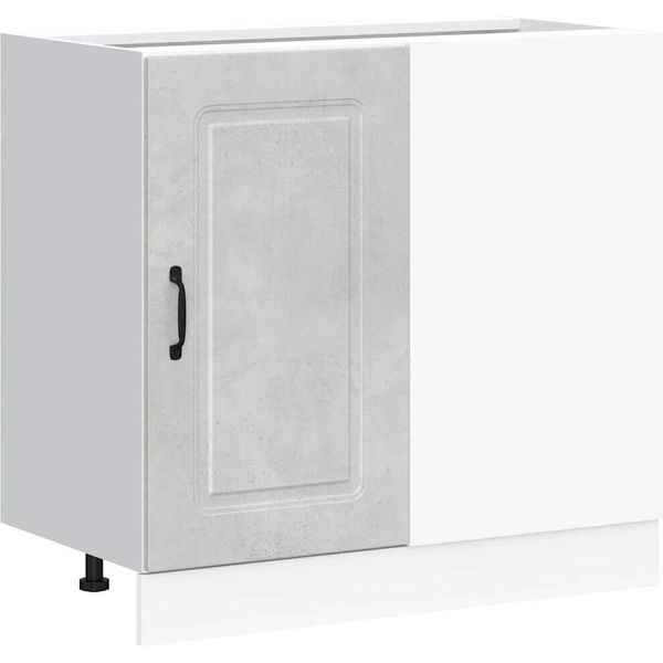 Syfax™ Base Da Cucina Kalmar Grigio Cemento In Legno Multistrato-image