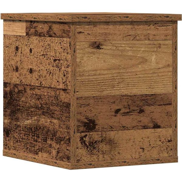 Syfax™ Scatola Di Stoccaggio Legno Vecchio 30 X 35 X 35 Cm-image