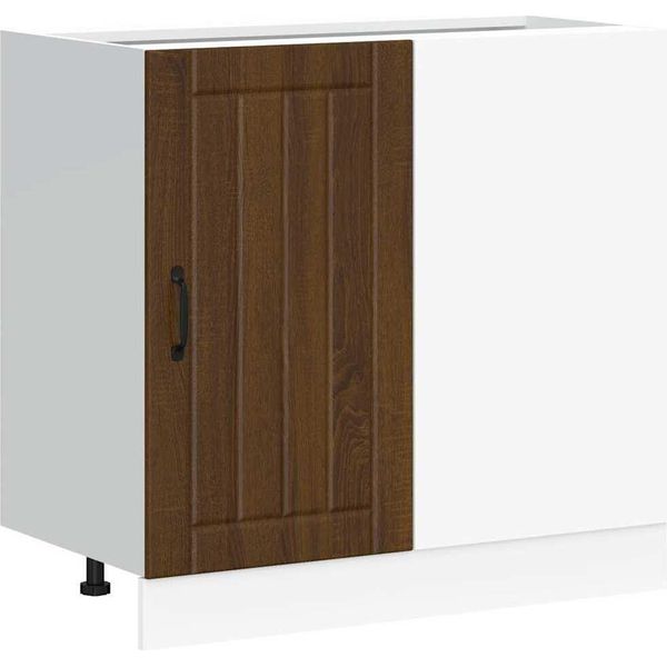 Syfax™ Mobile Base Da Cucina Lucca Rovere Marrone In Legno Multistrato-image