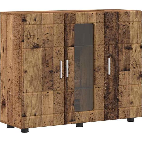 Syfax™ Armadio In Legno Legno Vecchio 88,5 X 30,5 X 73 Cm-image