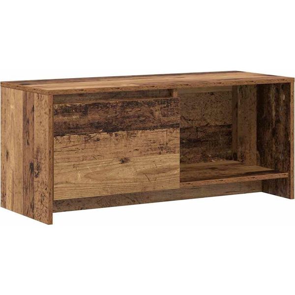 Syfax™ Set Mobile Tv Legno Vecchio 90 X 35 X 40 Cm Legno Multistrato-image