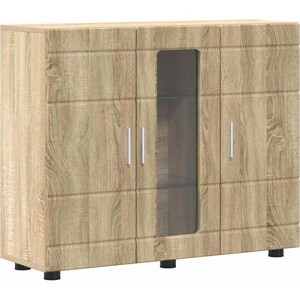 Syfax™ Armadio In Legno Rovere Sonoma 88,5 X 30,5 X 73 Cm-image