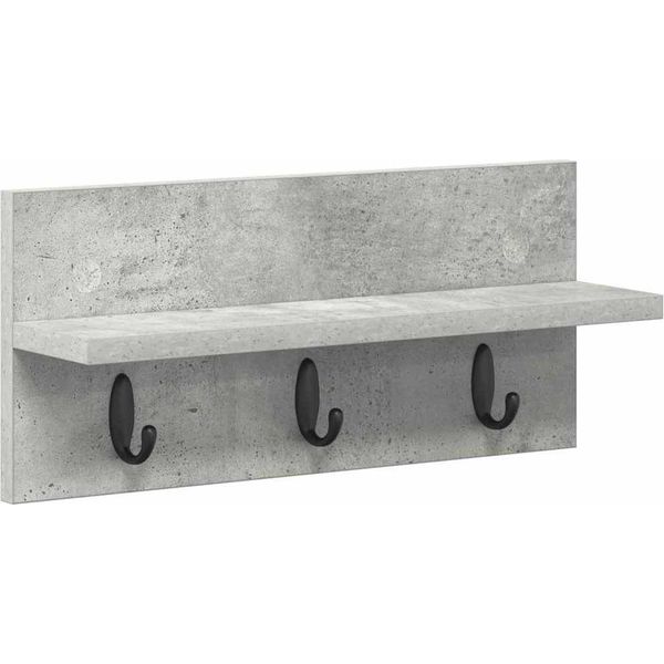 Syfax™ Appendiabiti A Muro Grigio Cemento 40 X 10,5 X 18 Cm-image