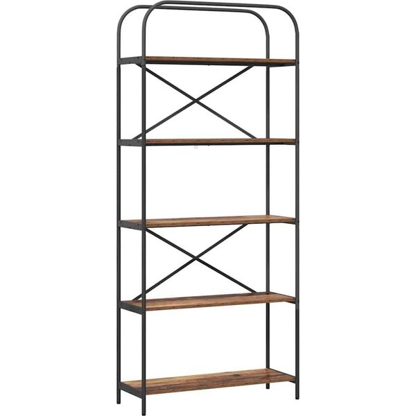 Syfax™ Libreria Legno Vecchio 80 X 30 X 183 Cm Legno Multistrato-image