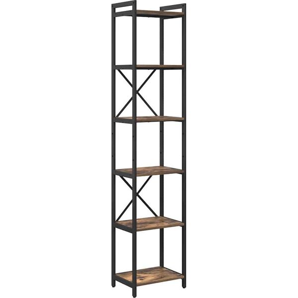 Syfax™ Libreria Rovere Fumé 40 X 30 X 189,5 Cm Legno Multistrato-image