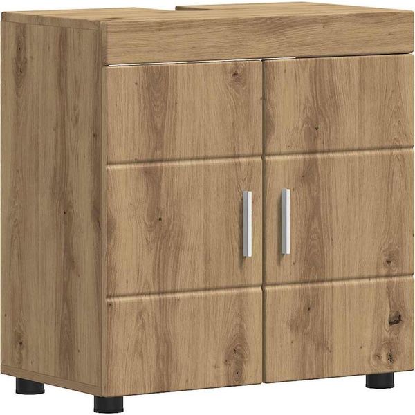 Syfax™ Set Di Armadi Da Bagno Tulum Rovere Artigianale 60 X 34 X 63 Cm-image